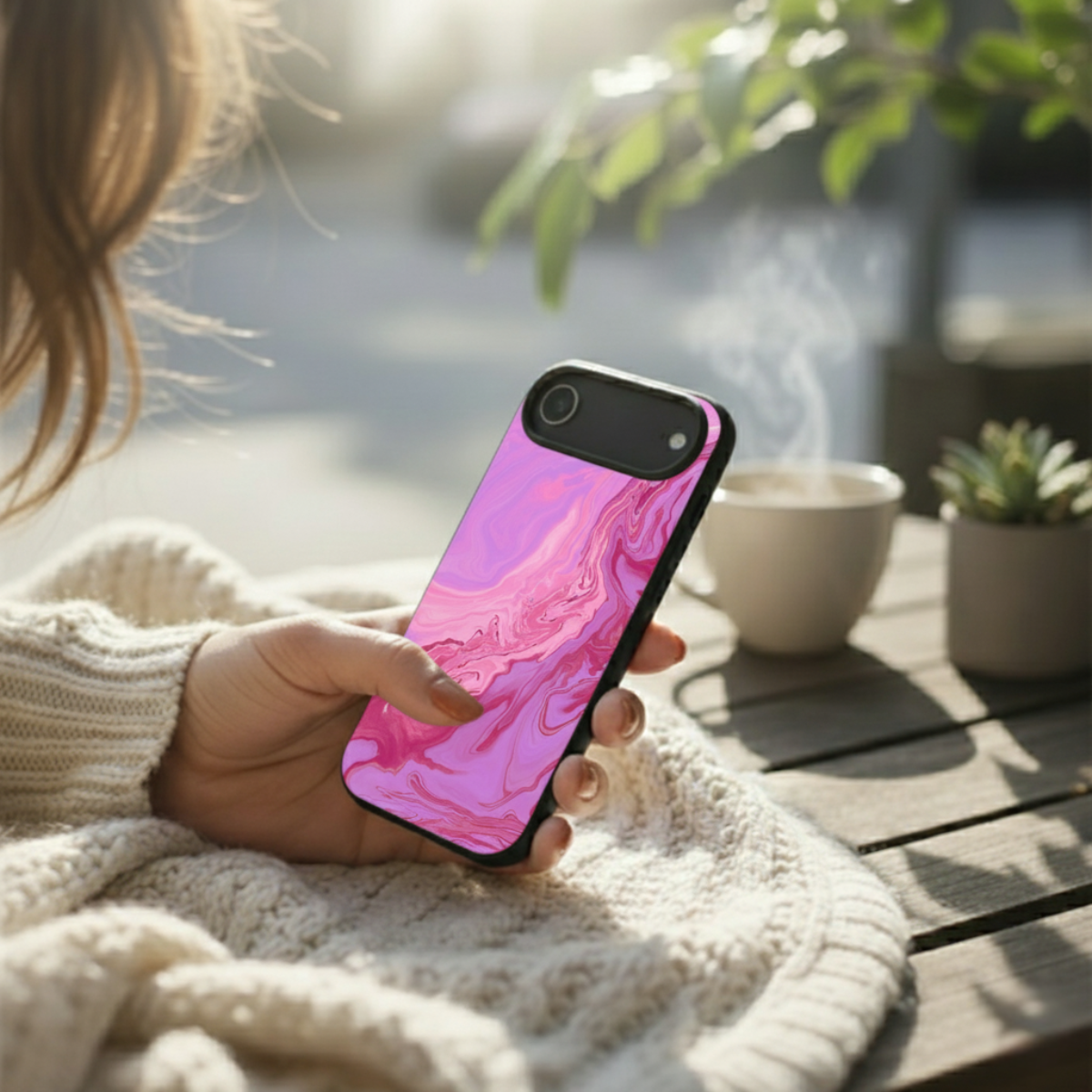 Liquid Marble iPhone Cover