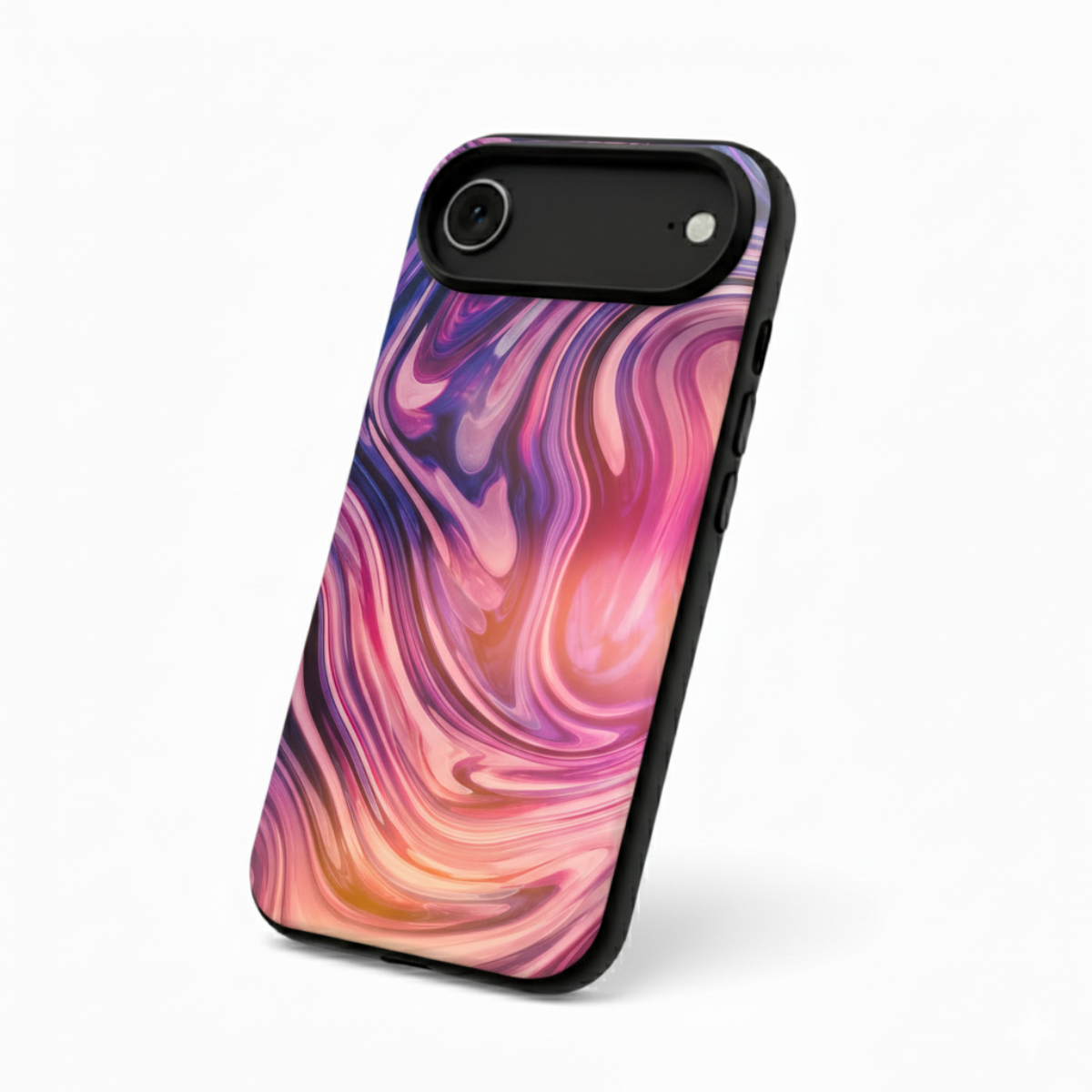 Magenta Marble iPhone Cover