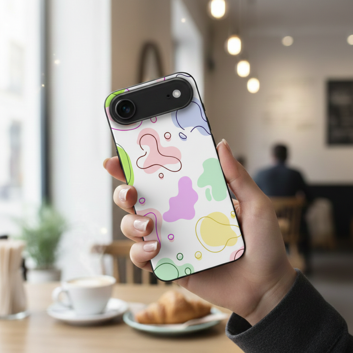 Colourful Blobs iPhone Cover