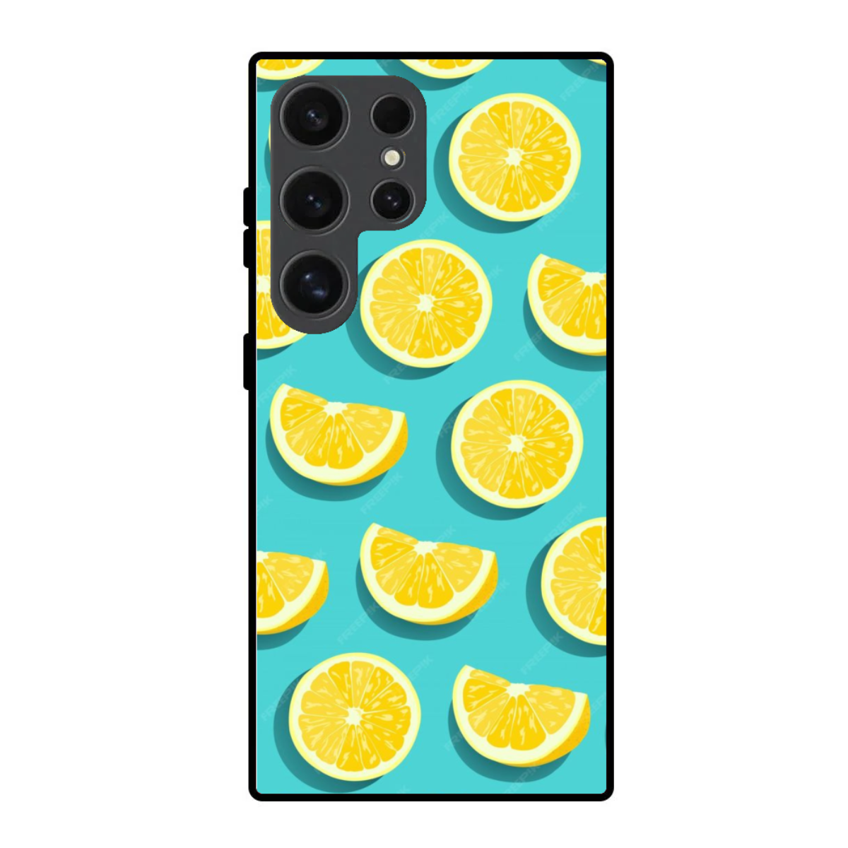 Lemon Slice Phone Cover, Slim and Lightweight