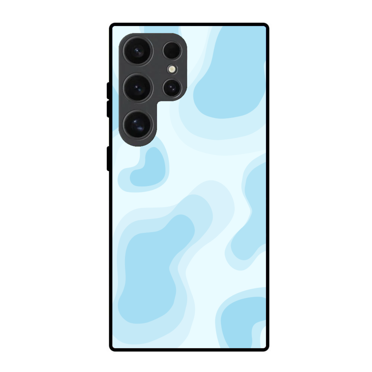 Blue Splash Phone Cover, Slim and Lightweight