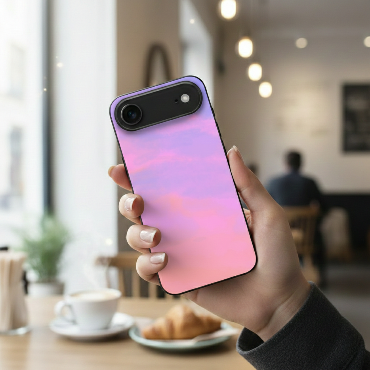 Sky Solid iPhone Cover
