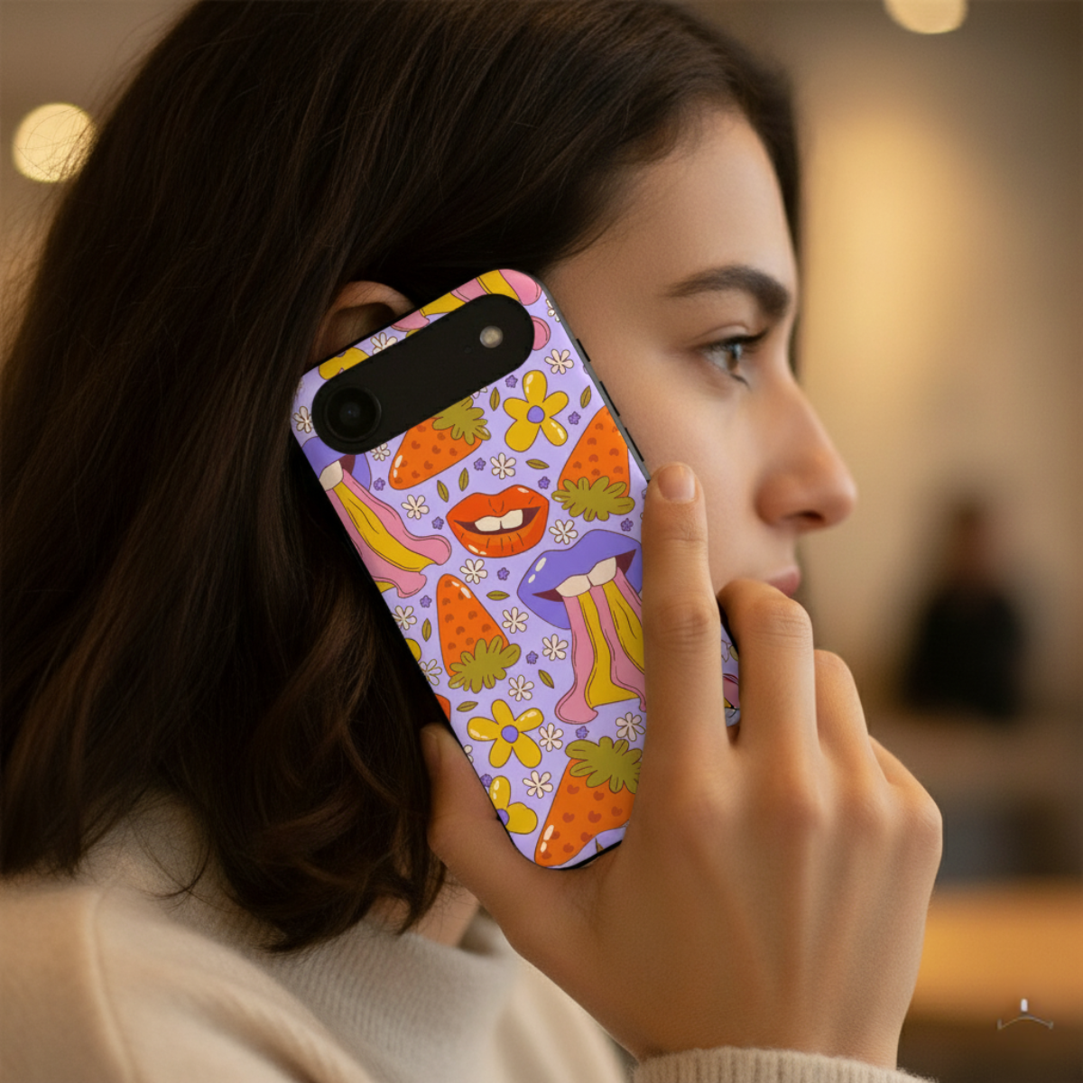 Psychedelic Hippy iPhone Cover