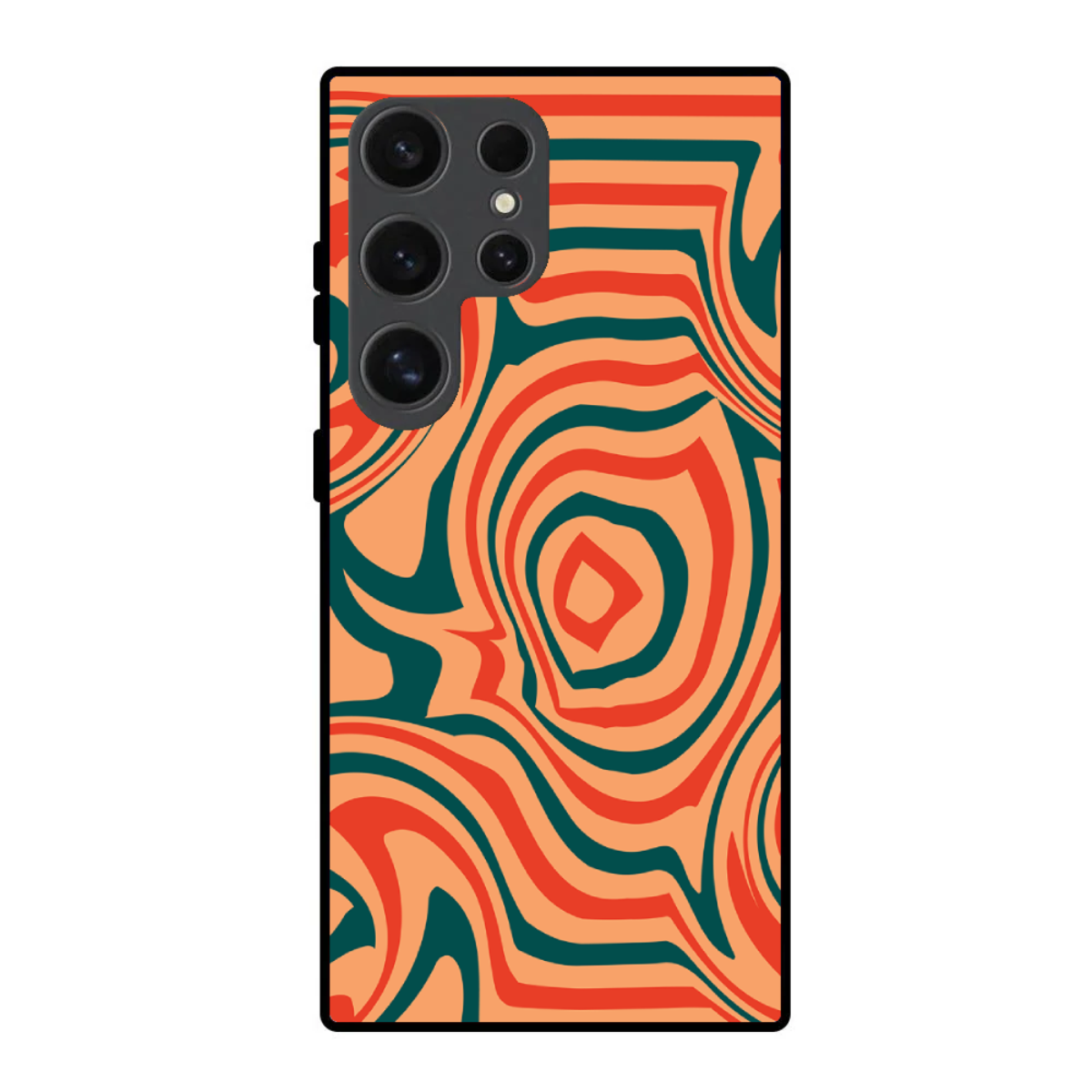 Wavy Swirl Phone Cover, Slim and Lightweight